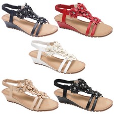 LADIES WOMENS SANDALS STRAPPY