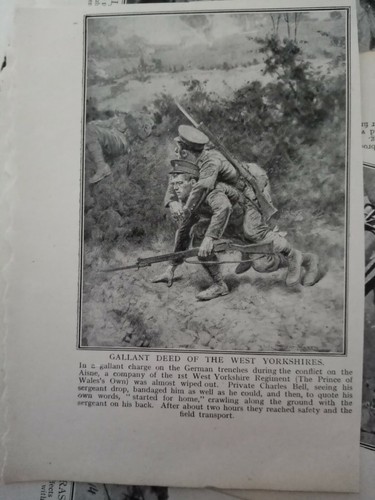 El22 ephemera ww1 picture 1st - ephemera,