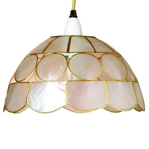 Natural opaque capiz shell - natural,
