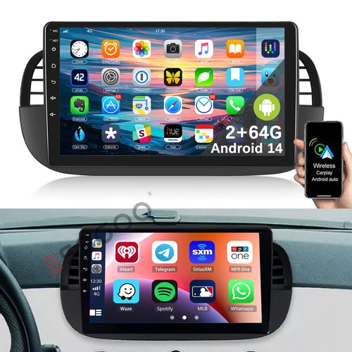 Android for fiat 500 - 9",