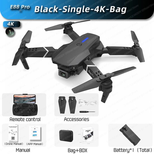 E88 pro quadcopter - e88, 4k