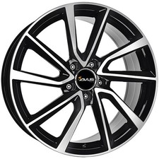 ALLOY WHEEL AVUS AC-518 FOR NISSAN JUKE NISMO RS 7.5X17 5X114.3 BLACK POLIS 3H1
