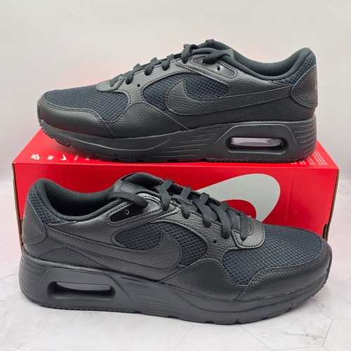 Nike air max black trainers - air,