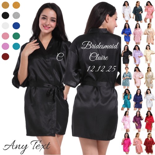 Personalized robe wedding - robe,