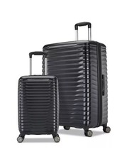 Samsonite Element XLT 2.0 Hardside 2 Piece Suitcase|Luggage Set Black RRP £299