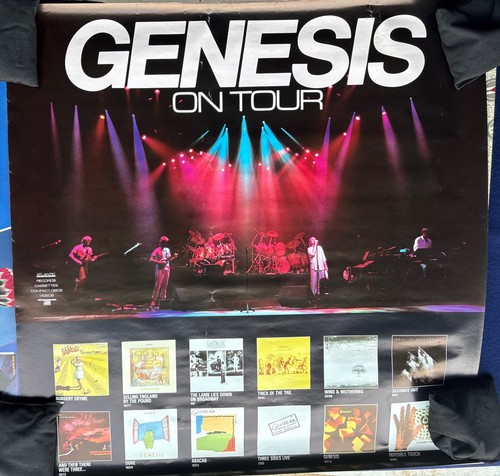 Genesis 1986 tour rare - tour,