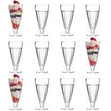 12x Ice Cream Sundae Glasses