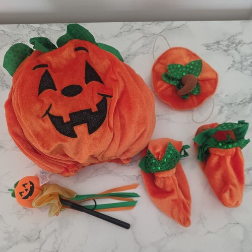 Build bear halloween pumpkin - bear,