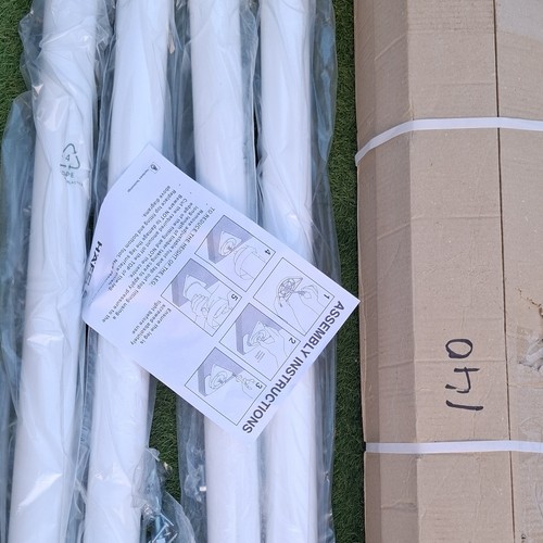 White worktop table legs set - worktop,