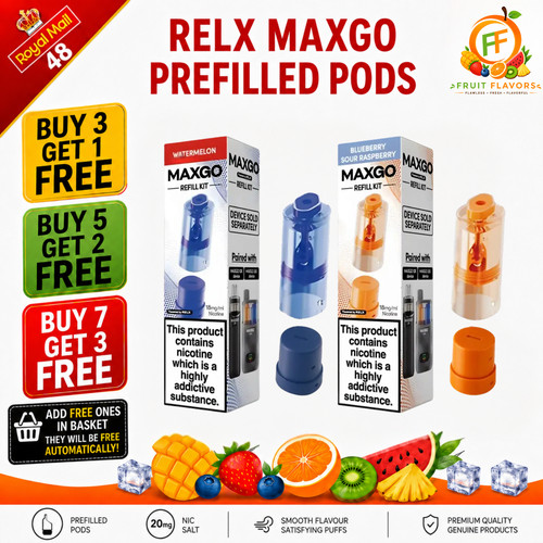 Relx maxgo refill pods - maxgo,