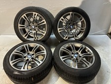 BMW 5 SERIES F10 M SPORT 10-2013 STAGGERED ALLOY WHEELS STYLE 350M& FREE TYRES