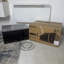 Samsung MS23K3515AS/EU 23L Solo Microwave Oven with Quick Defrost - Black/Silver