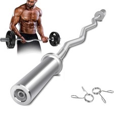 4ft Olympic Barbell 2" EZ Curl