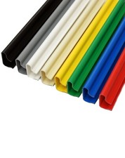 Slatwall PVC Inserts Clip Slide Push In for Slot Wall Board Panels (D10+)