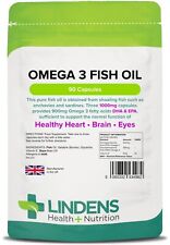 Omega 3 Fish Oil 1000mg x 90
