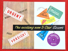 1955 FORD ESCORT ESTATE Sales Brochure (100E Prefect Anglia) Fantastic Condition