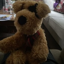 15  inch SOFT fluffy TOY DOG -
