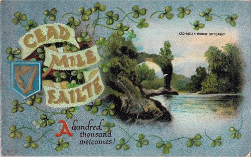 Cead mile failte postmarked - cead, 7