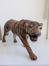 Vintage Leather Wrapped Tiger