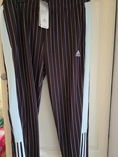 Adidas Shamar Borbom Tracksuit Bottoms Mens Large Bnwt West Ham Colours