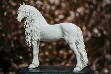 Artist resin model horse