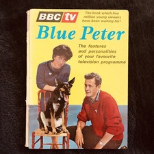 Rare Blue Peter First Annual 1964 Book 1 Hard To Find Free UK P+P