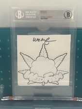 WIZ KHALIFA WEED FARM BECKETT SLABBED SIGNATURE AUTOGRAPH