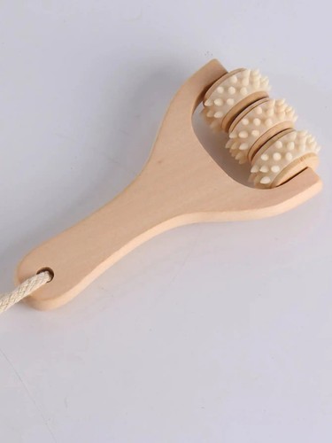 Wooden massage roller body - massage,
