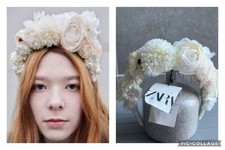 ZARA  Multi Flower Floral Ecru