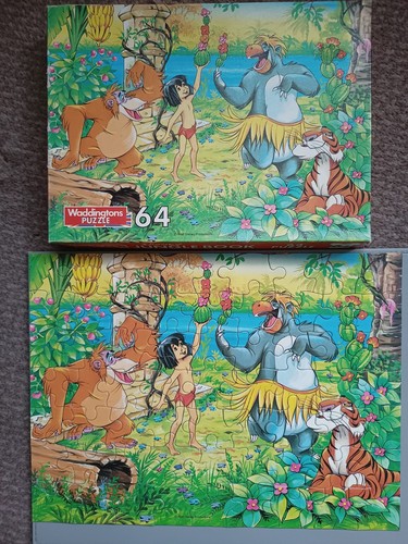 Waddingtons disney jungle - disney, book