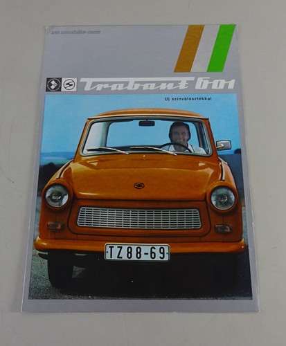 Brochure trabant - trabant, 601