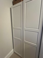 2x Ikea Tyssedal Doors For Pax Wardrobe (50cm Wide X 195cm Tall)