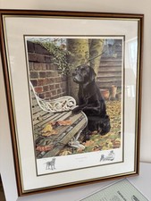 Framed Mounted Limited Edition Print NIGEL HEMMING “WISH YOU WERE HERE” 592/850