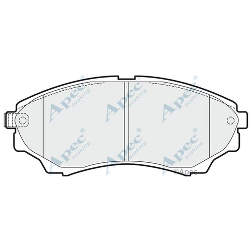Brake pads set for - set, ford