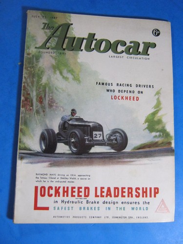 1947 autocar magazine england - 1947,
