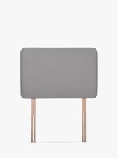 John Lewis Sonning Upholstered Headboard, Single, Brushed Tweed Grey £119.00
