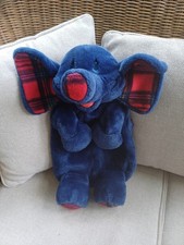 Hot Water Bottle Blue tartan