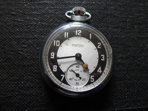 Ingersoll chromed gents hand - ingersoll,