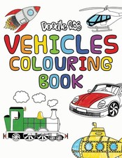 Vehicles Colouring Book: 30