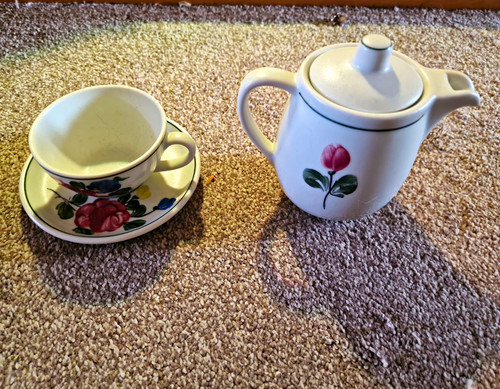 Ceramic 4pc tea - ceramic,