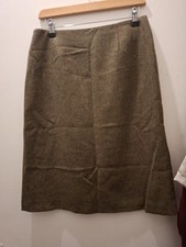 TOAST Brown Wool Herringbone
