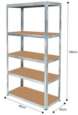 5Tier Racking Shelf Heavy Duty