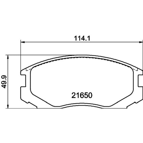 Mintex front brake - mintex,