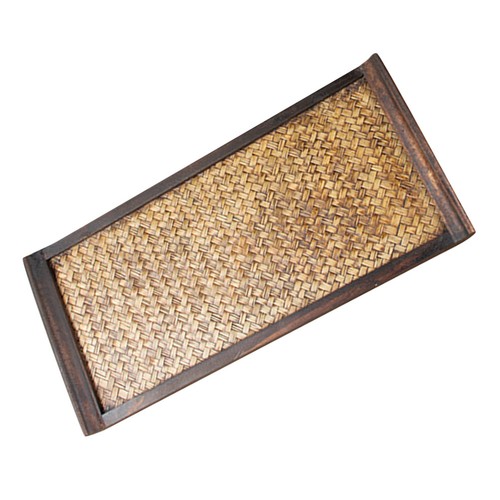 Rectangular tea tray - rectangular, simple