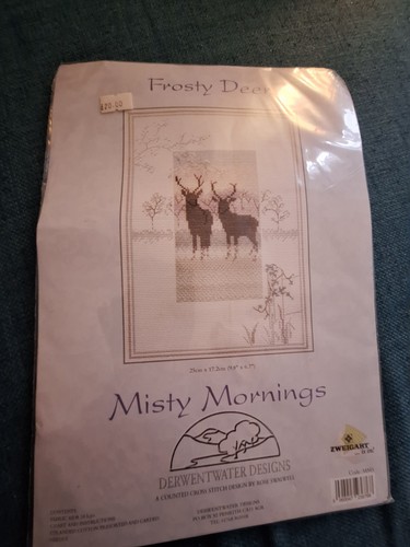 Misty mornings frosty - misty, deer