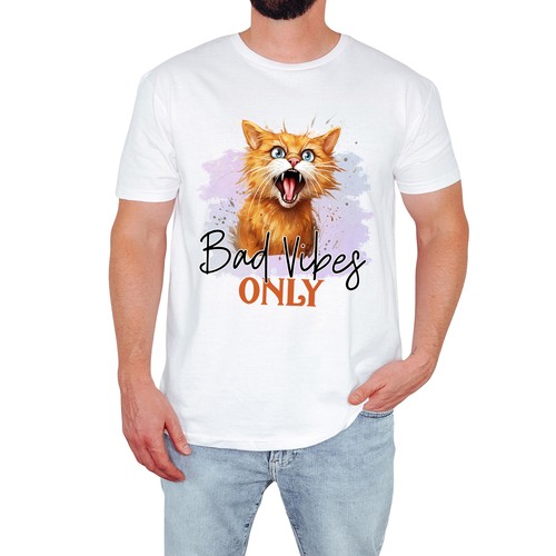 Funny cat mens - mens, t-shirt