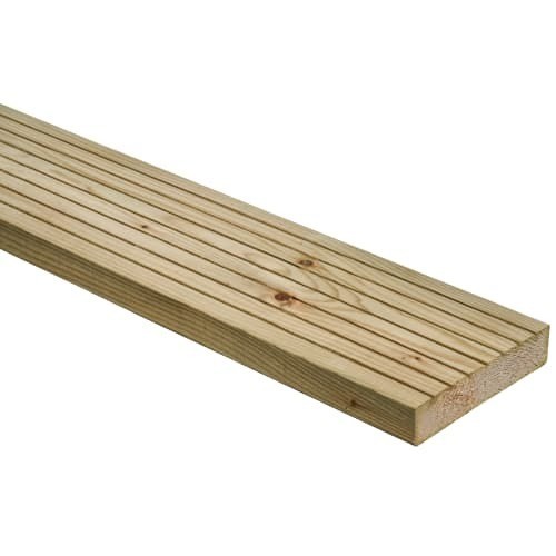 Treated deck board - deck,