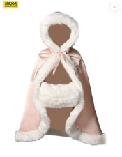 Flower Girl Hooded Cape Cloak
