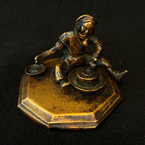 Vintage indian bronze - vintage,