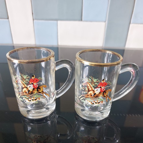 Miniature glass tankards - miniature,